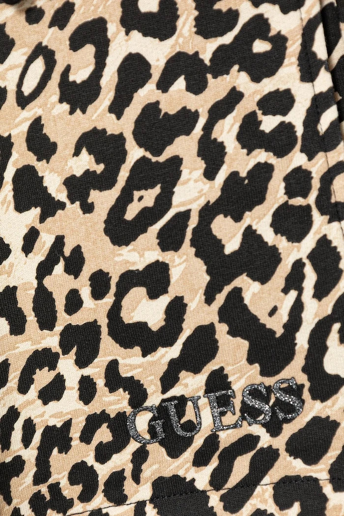 Детски памучен къс панталон Guess
