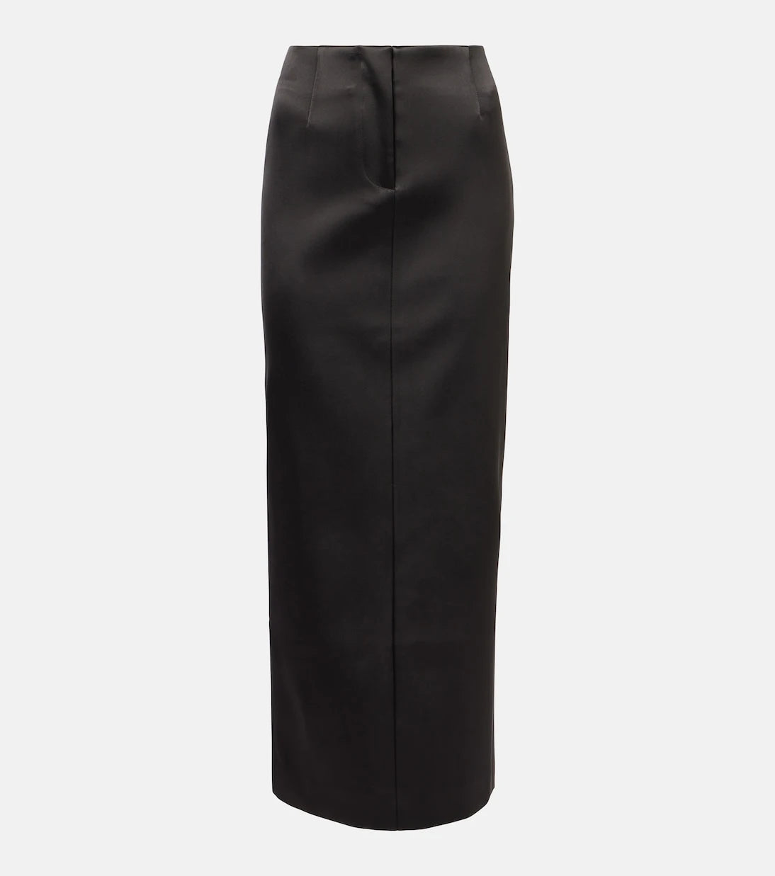 Entire Studios - Script low-rise sateen midi skirt