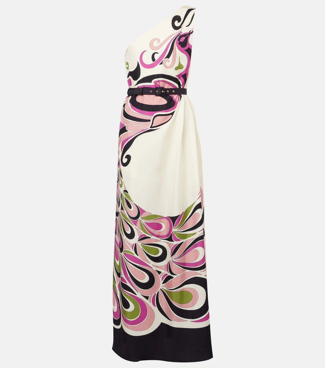 La DoubleJ - Roy printed silk twill maxi dress