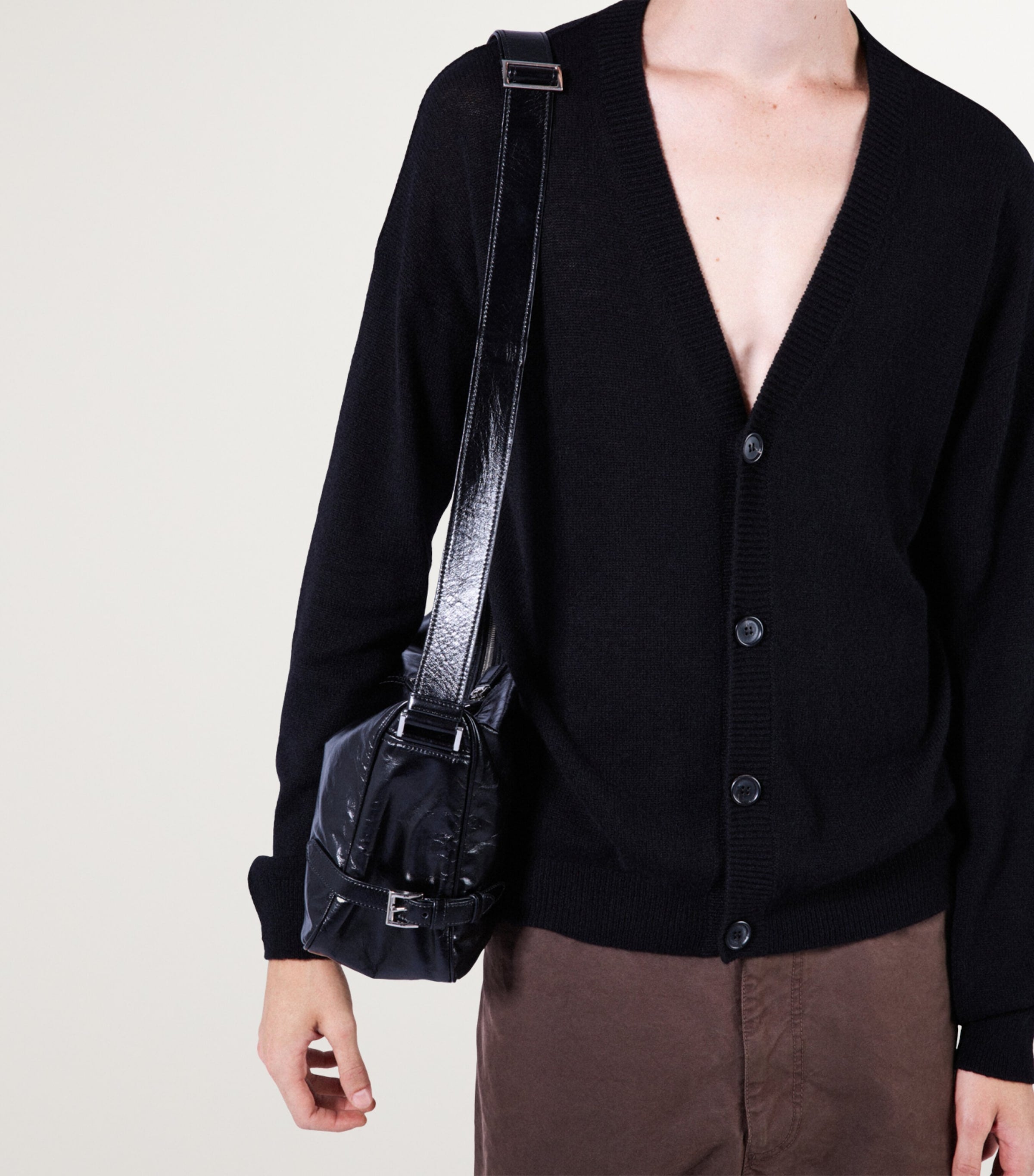 Leather Cross-Body Bag