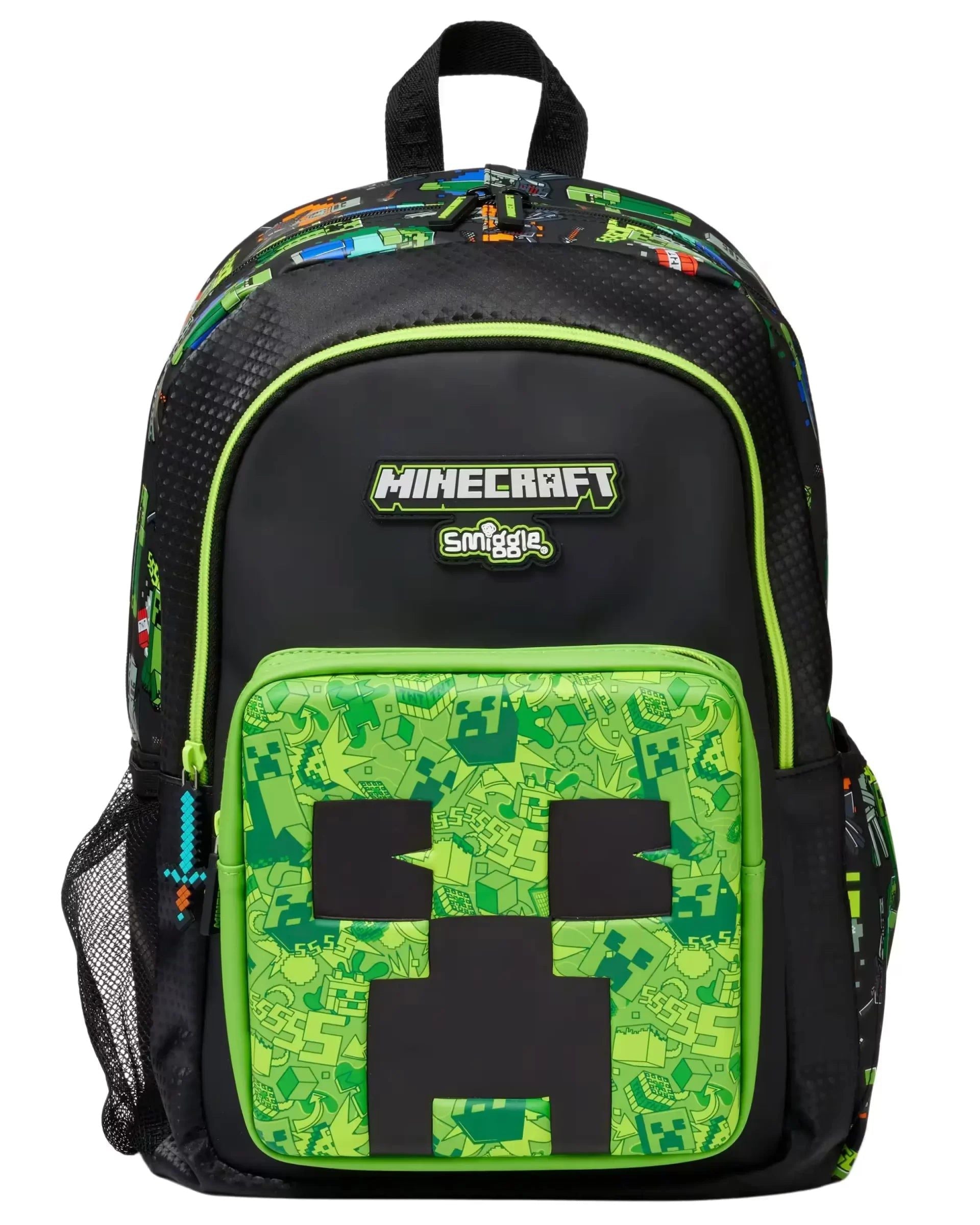 Smiggle - Minecraft 3 Parçalı Okul Çantası Seti