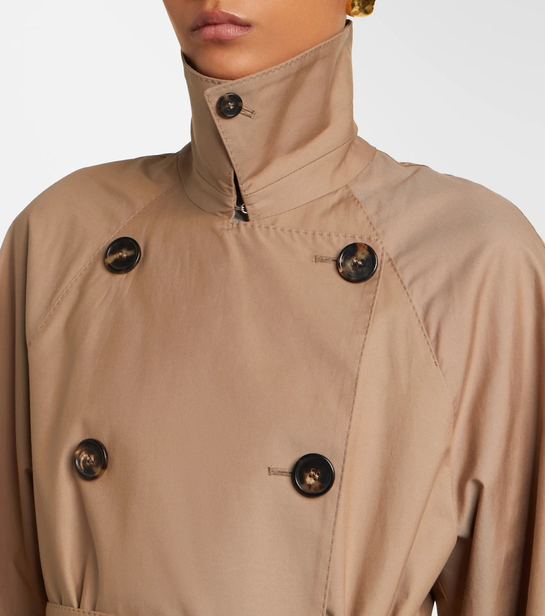 Max Mara - Alessio cotton-blend gabardine trench coat