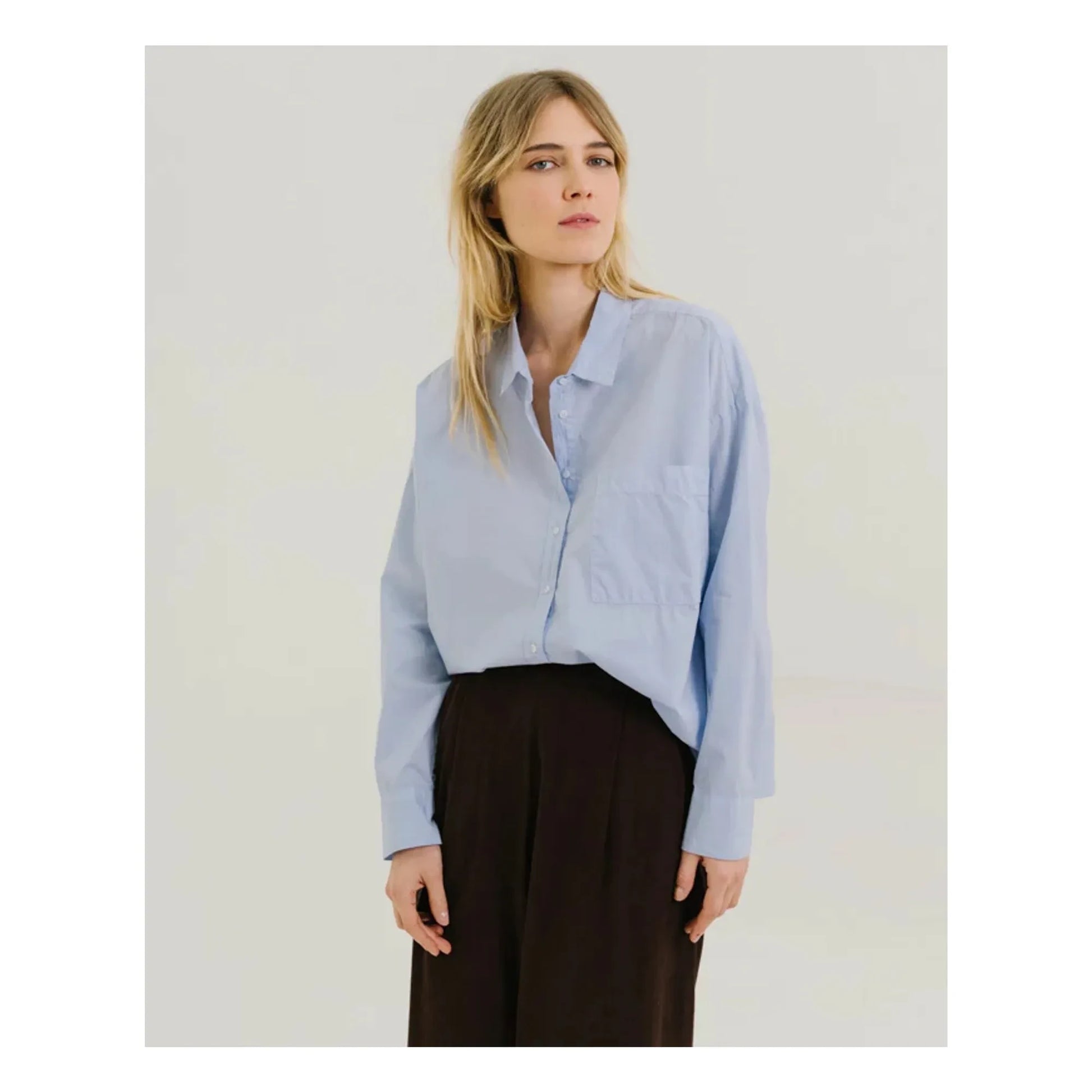 Sacrécoeur - Caroline shirt | Light blue