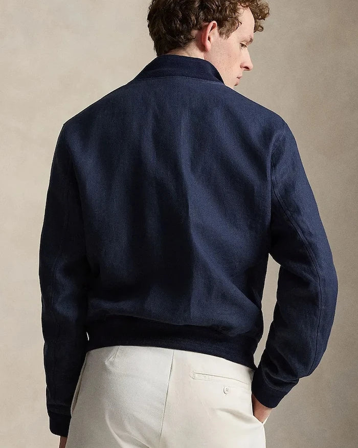 Polo Ralph Lauren Kısa Erkek Keten Ceket