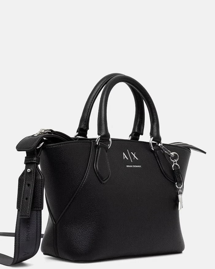 Armani Exchange kadın crossbody çanta, suni deriden