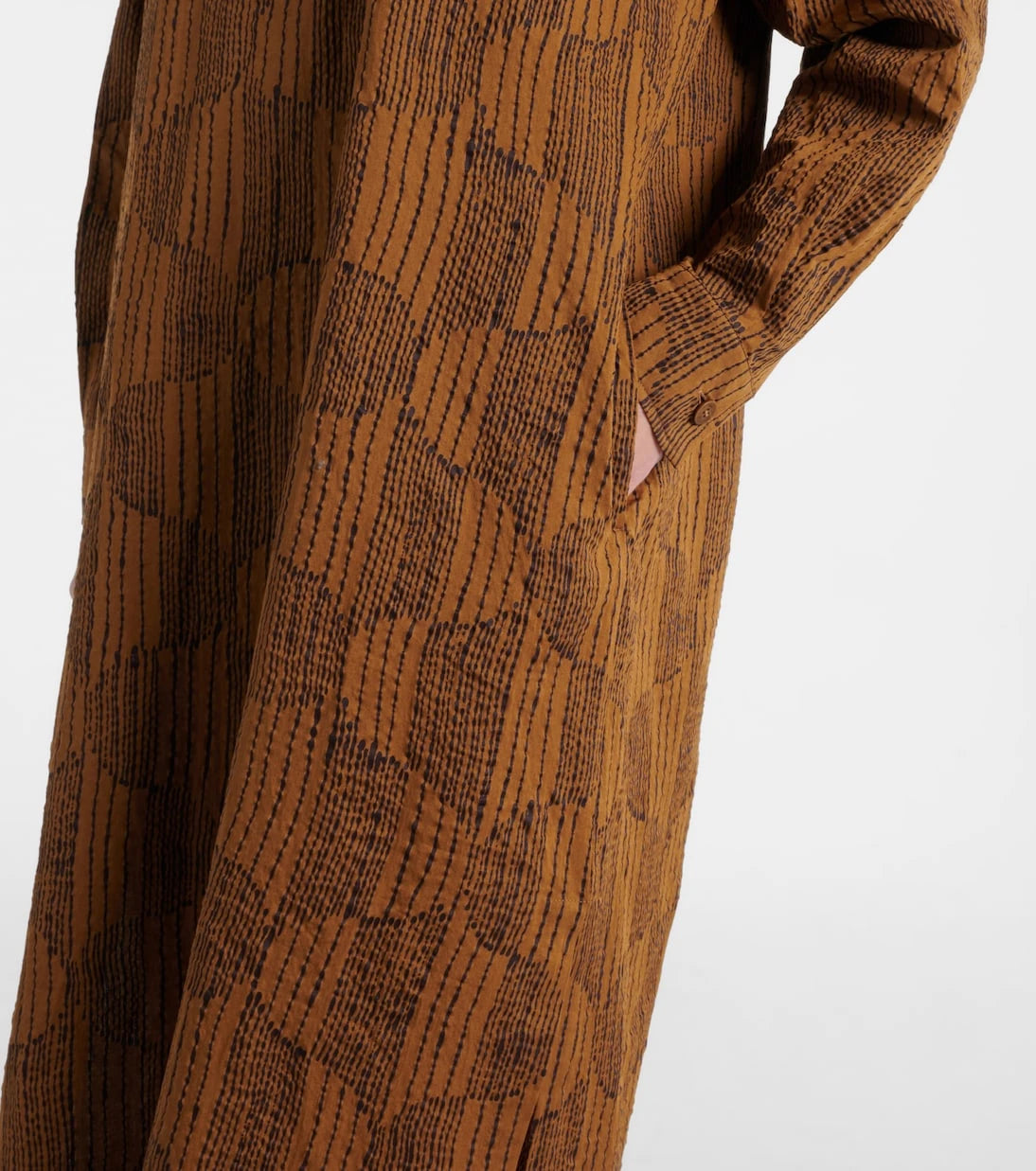 Max Mara - فستان إدويج القطني الطويل