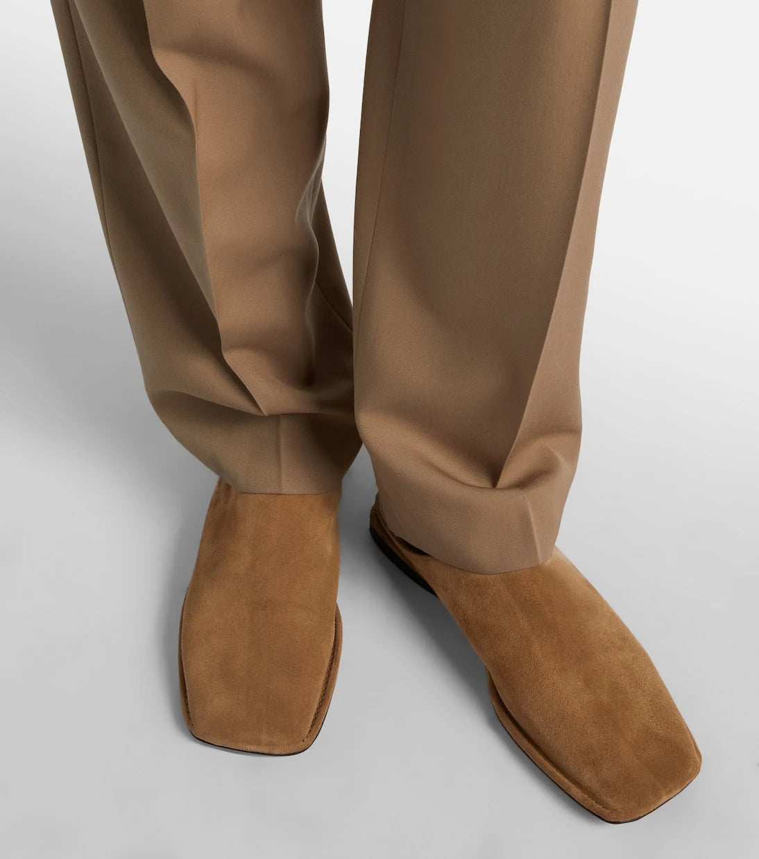 The Row - Piper suede mules