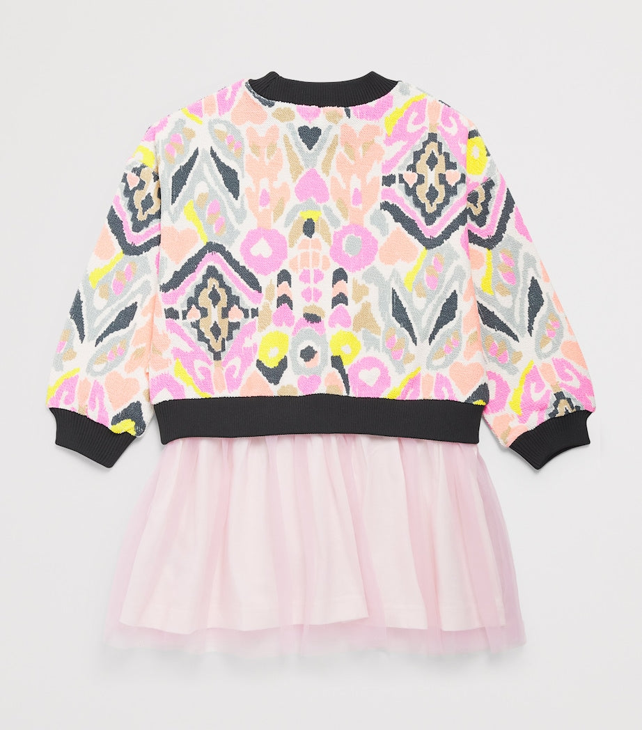 Printed Sweater Dress (2-6 Years)