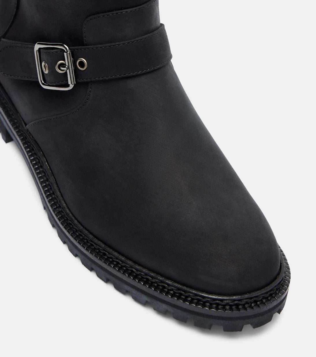 Manolo Blahnik - Sulaltrosa leather biker boots