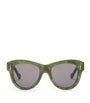 LOEWE Green Vintage Screen Sunglasses