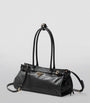 Prada Black Medium Leather Bonnie Top-Handle Bag