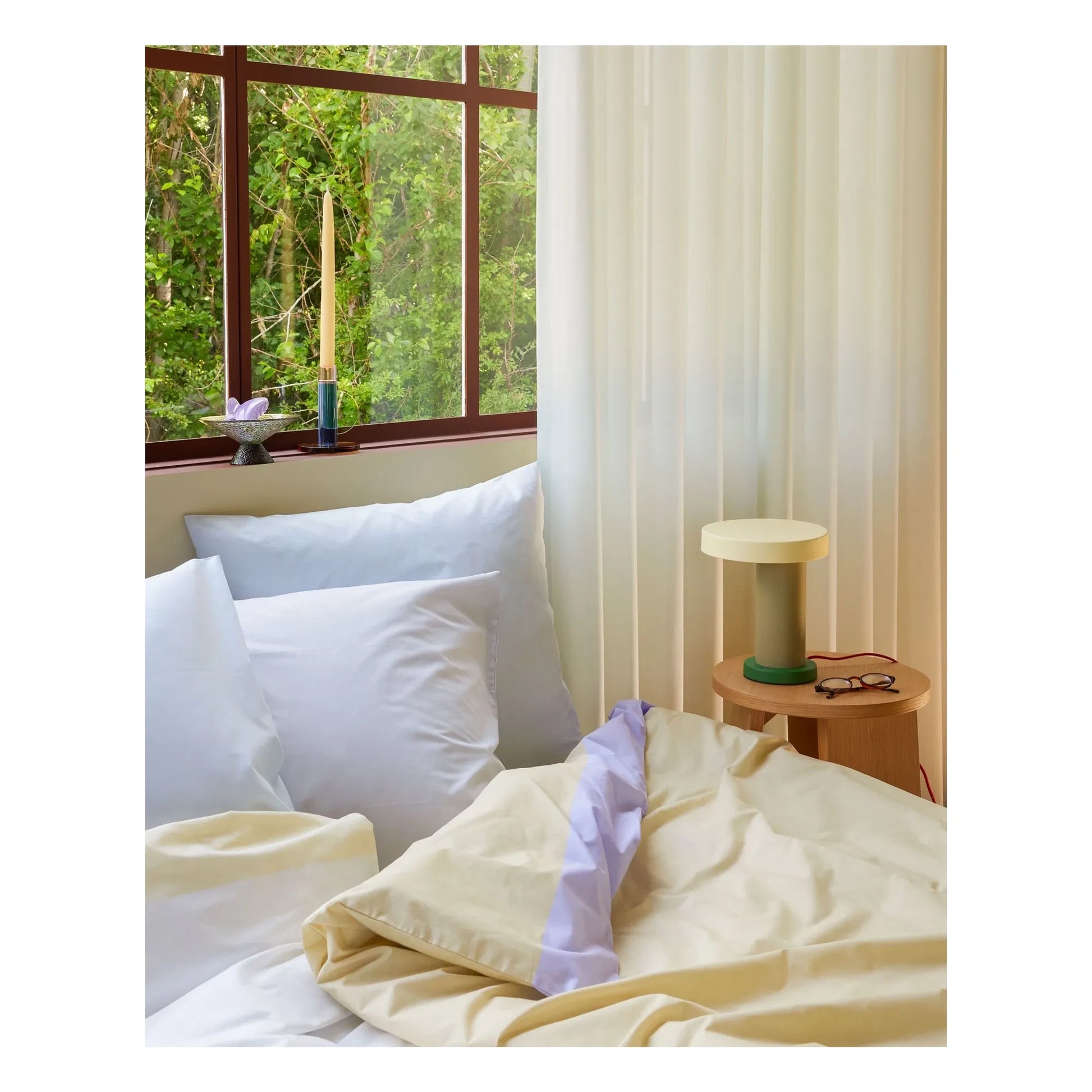 Hübsch - Magic table lamp | Beige