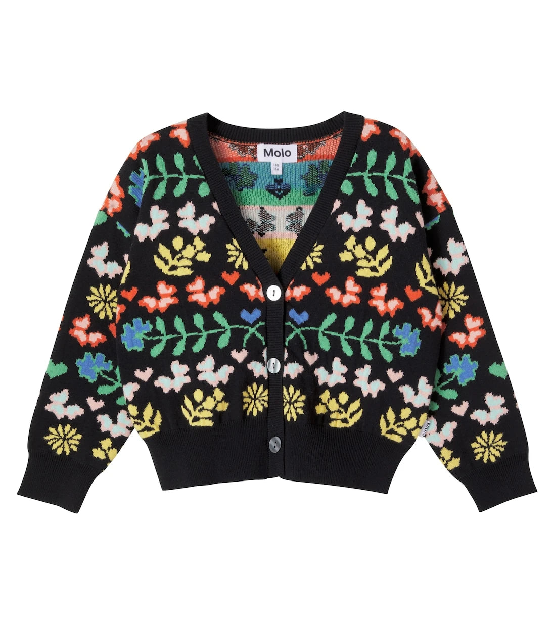 Molo - Gilly floral cotton cardigan