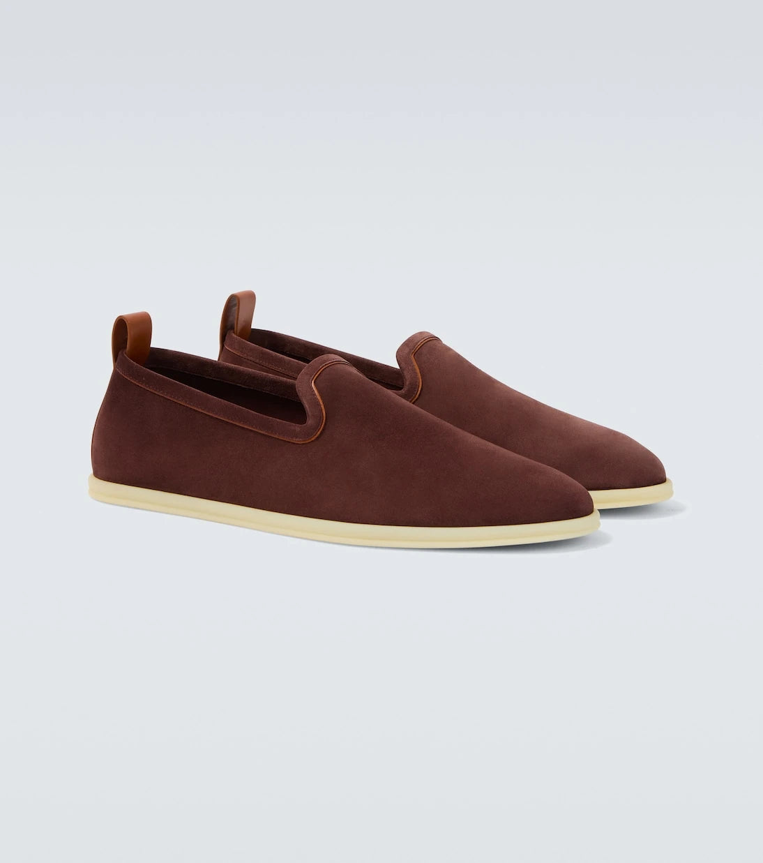 Loro Piana - Venice Walk suede slip-on shoes