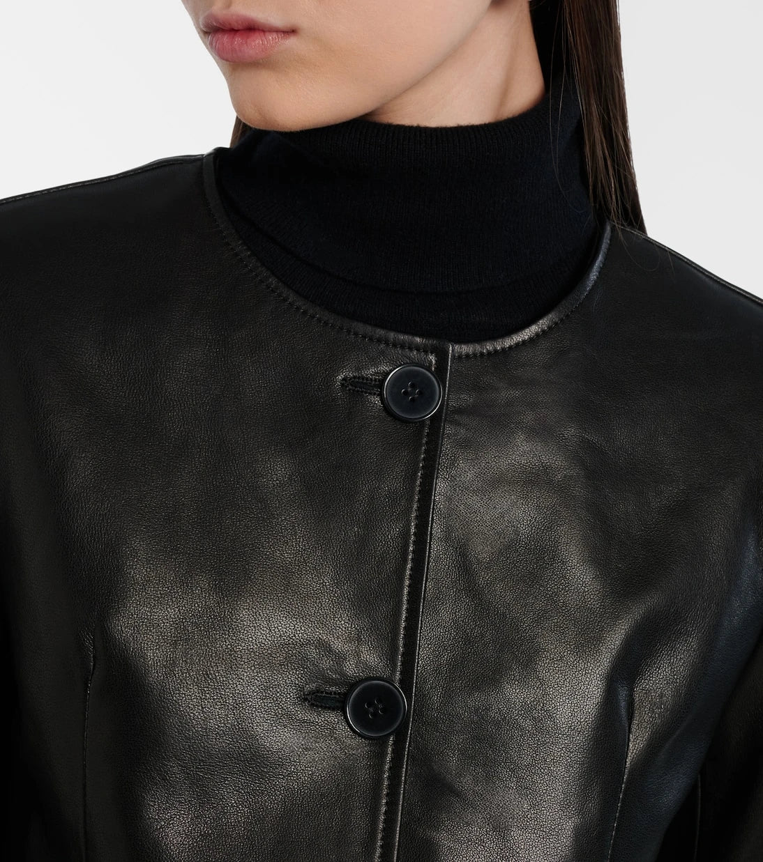 Nour Hammour - Maud leather jacket