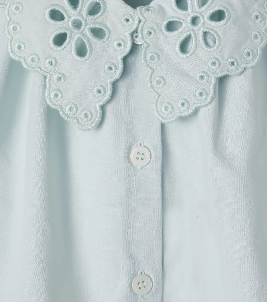 Zimmermann Kids - Awaken embroidered cotton shirt