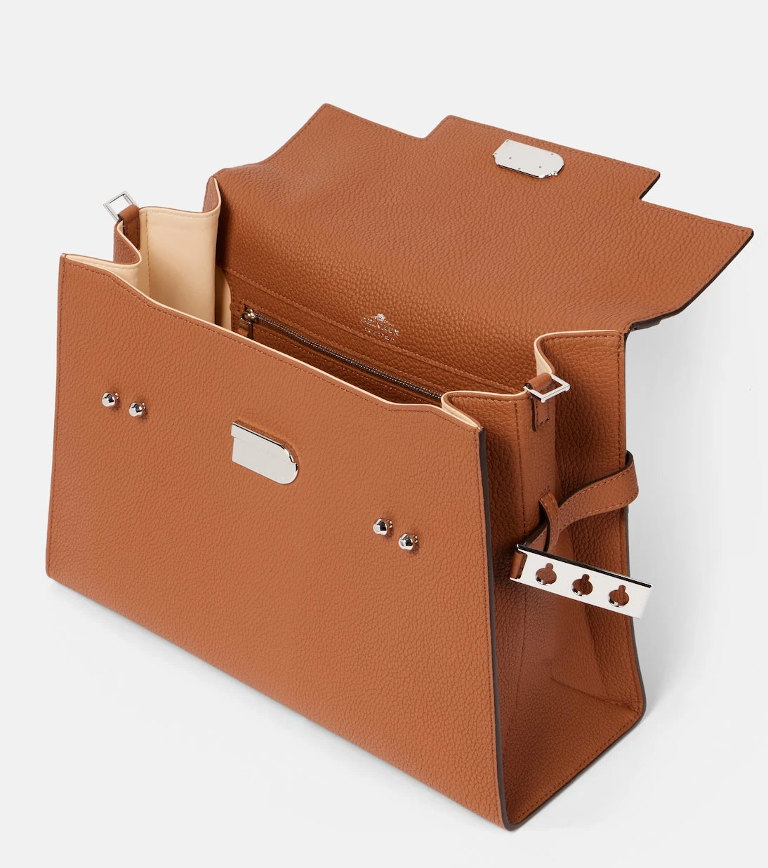 Delvaux - Tempête Large leather tote bag