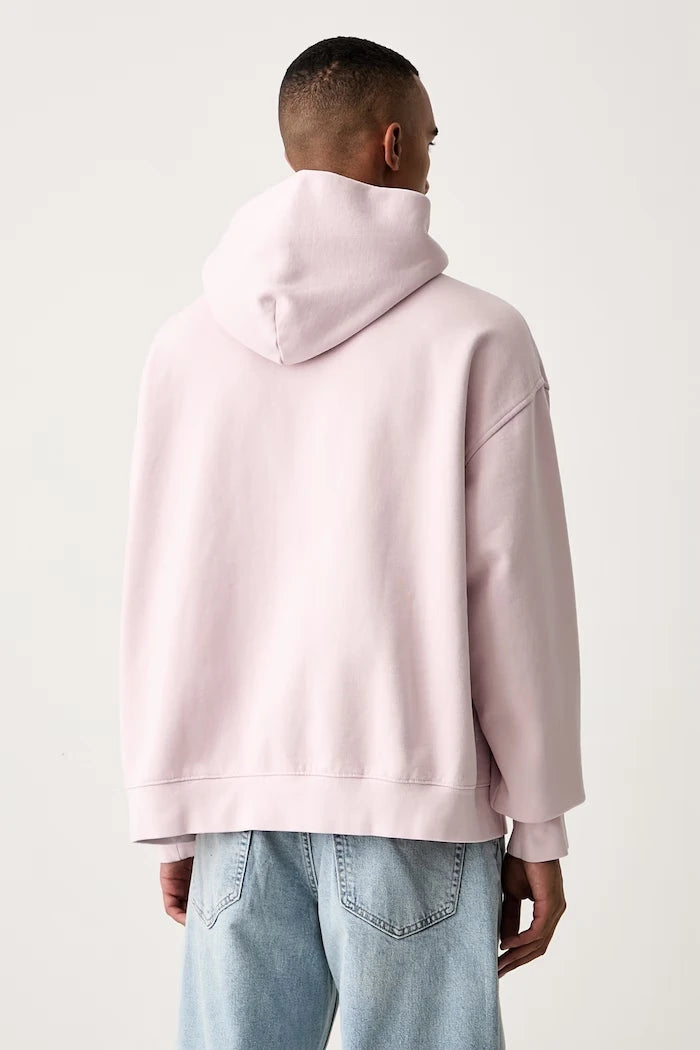 Pamuklu erkek kapüşonlu sweatshirt PREMIUM
