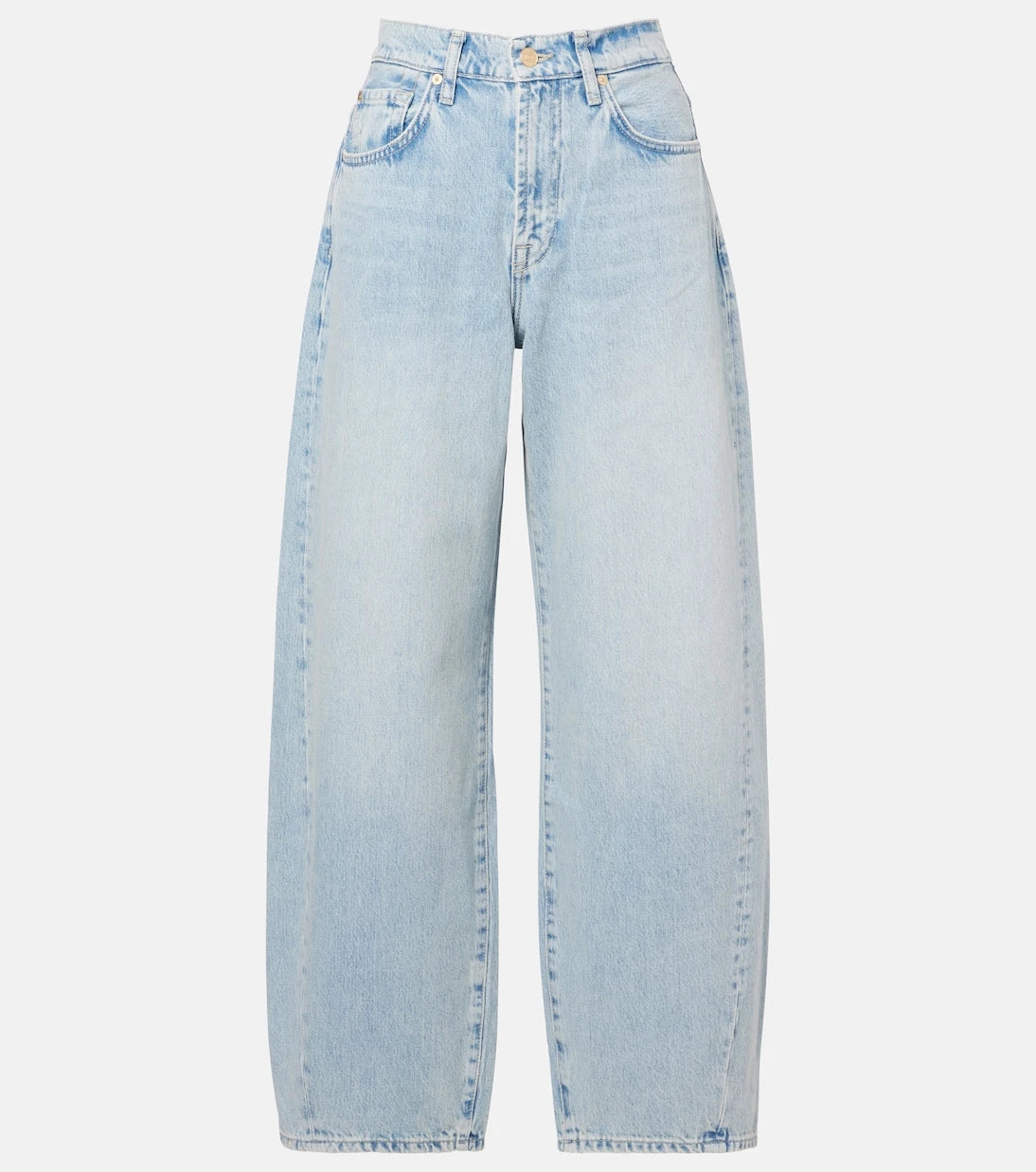 7 For All Mankind - Twisted Bonnie mid-rise barrel jeans