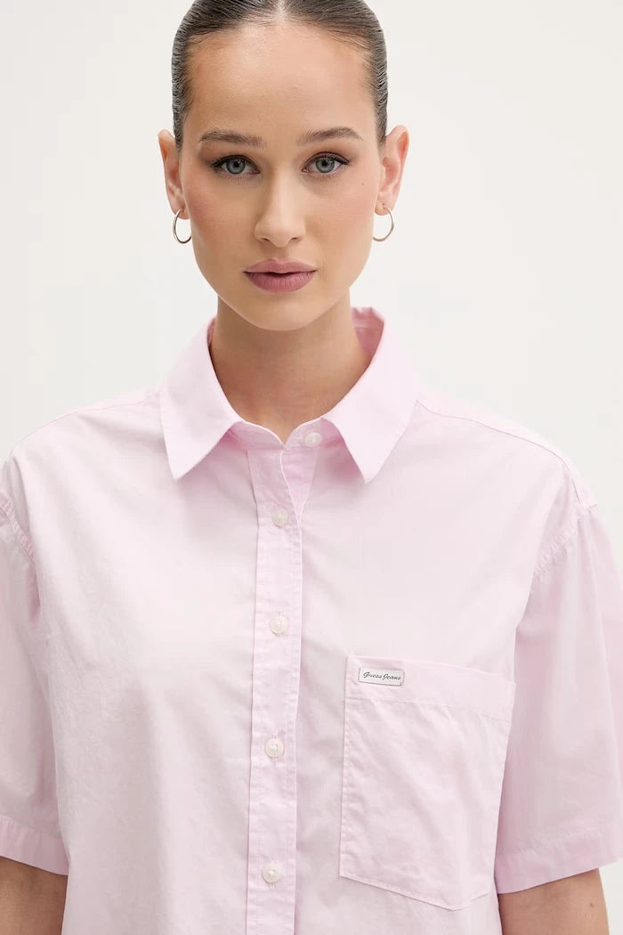 Pamuklu Gömlek Guess Jeans