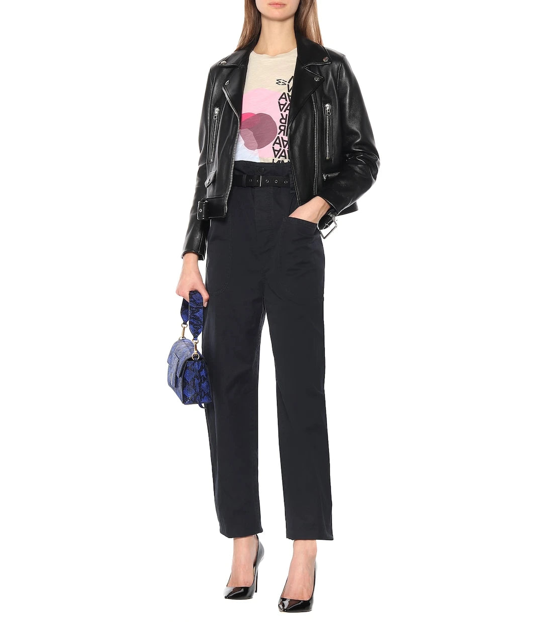 Marant Etoile - Rinny high-rise paperbag pants