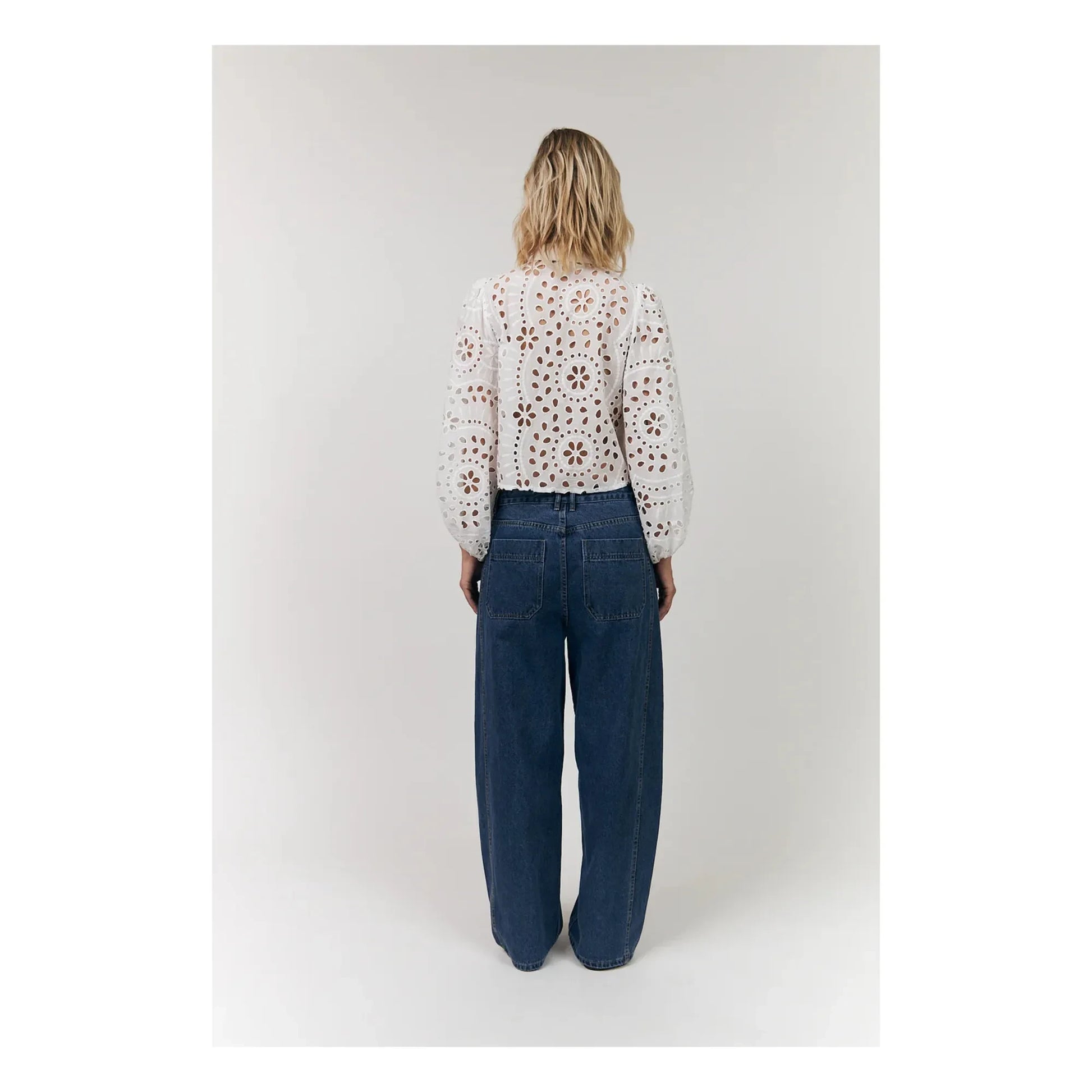 Lollys Laundry - Remy Cotton shirt | White