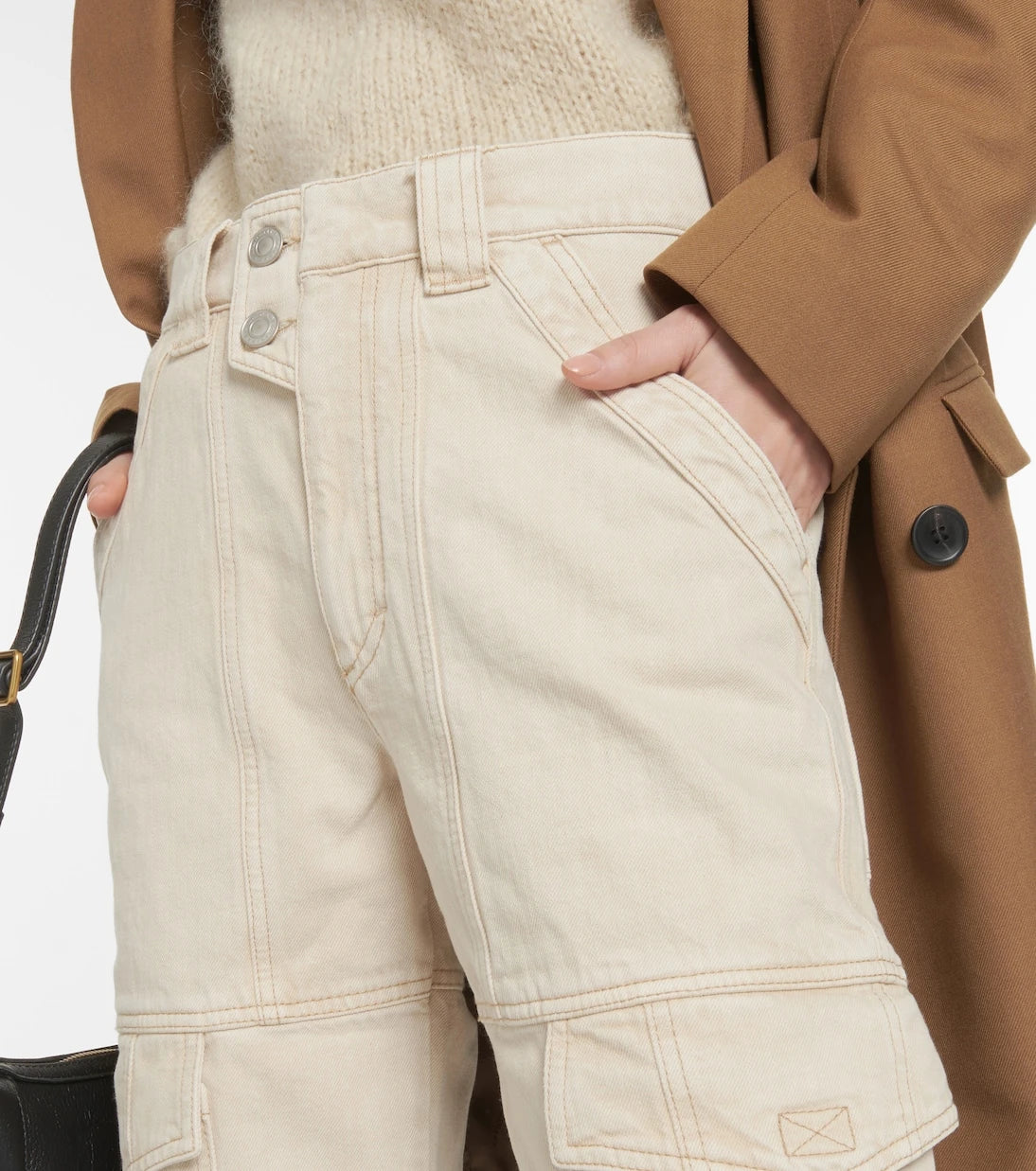 Marant Etoile - Vayoneo cargo straight jeans