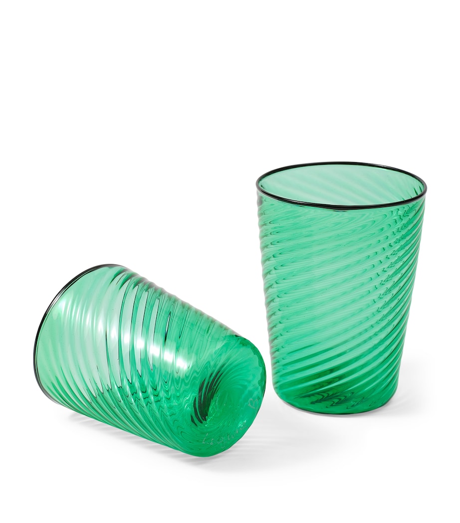 Cabana Magazine Murano Glass Venezia Tumbler