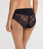 Hanro Black Lace Holly Midi Briefs