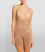 SPANX Brown SPANXsculpt OnCore High-Waist Mid-Thigh Shorts - Firm Control