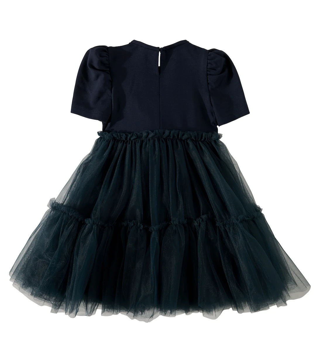 Monnalisa - Embellished tulle dress
