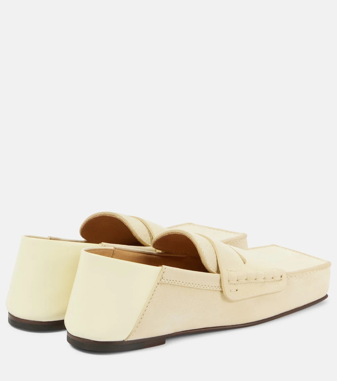 Jacquemus - Les Mocassins Carré leather loafers