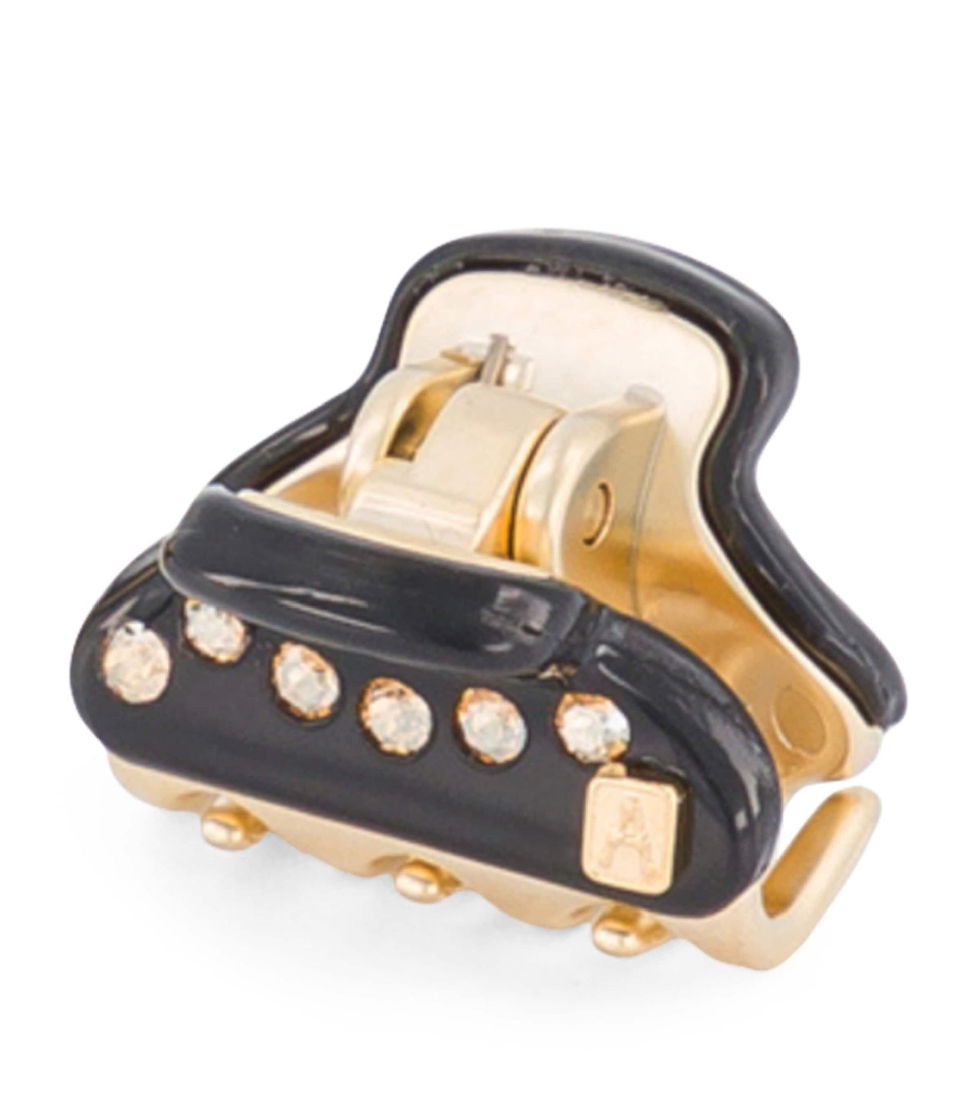 Alexandre de Paris Gold-Plated Mini Claw Hair Clip