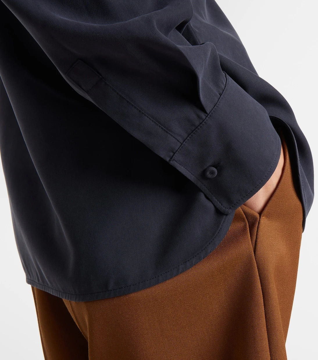 Max Mara - Mirko silk crêpe blouse