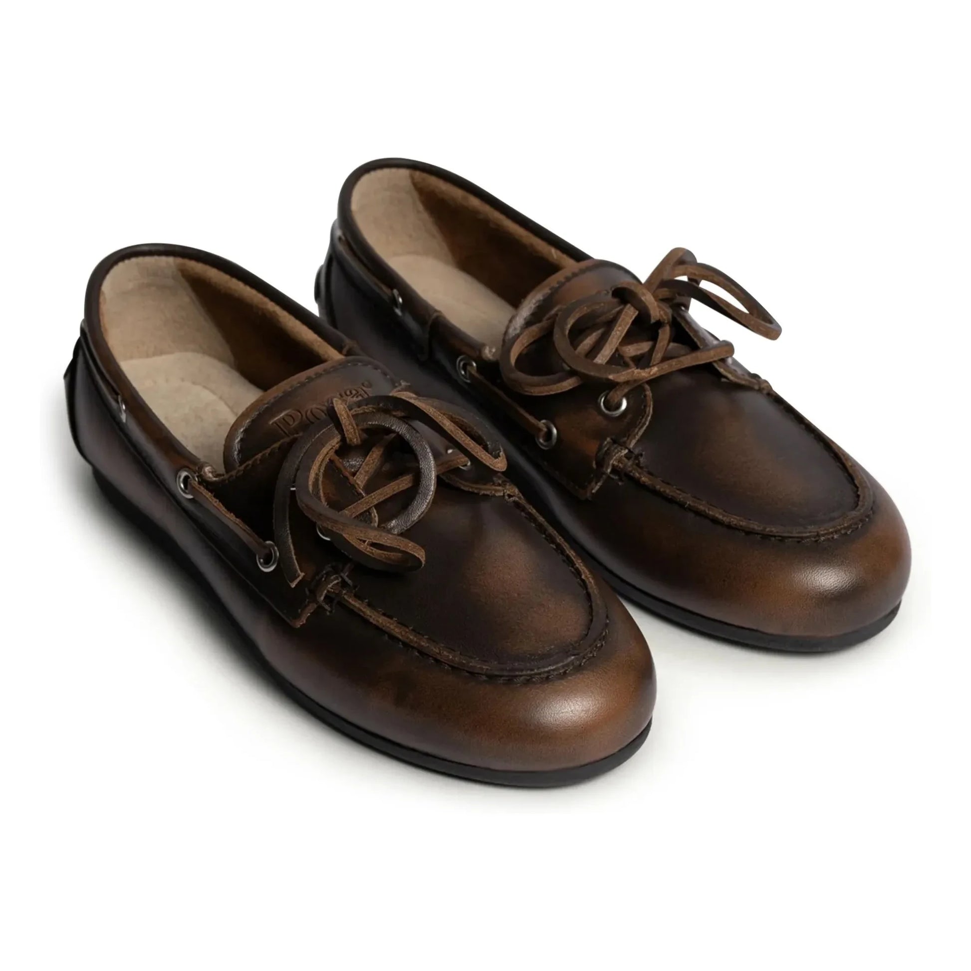 Posa - Leather Boat Shoes | Coffee