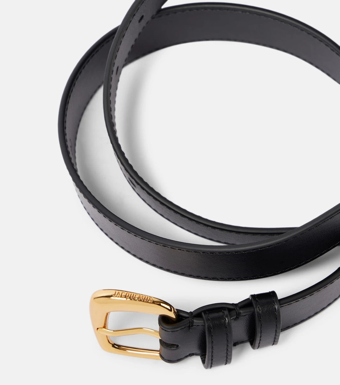 Jacquemus - Ovalo leather belt