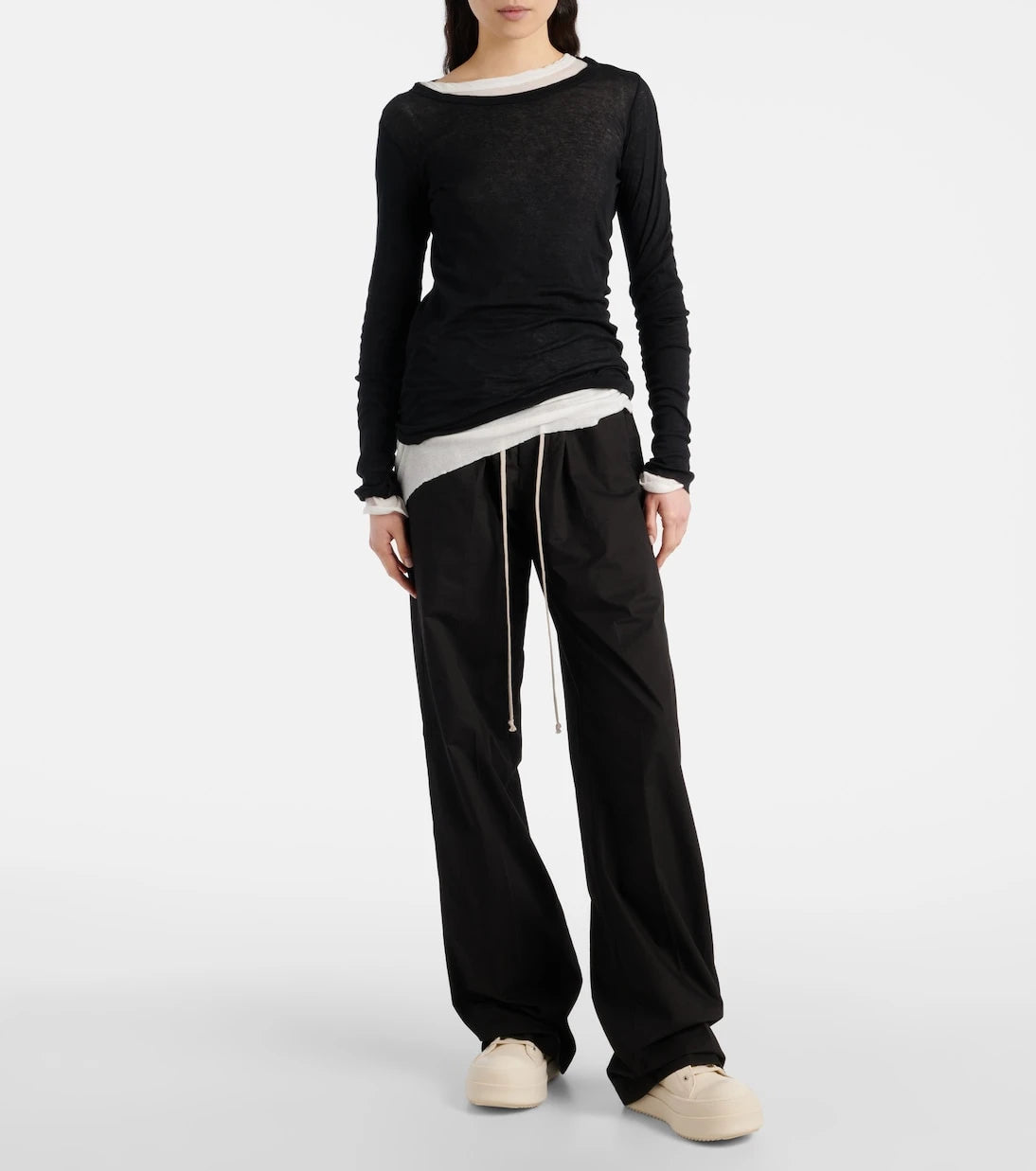 Rick Owens - Mega Bumper leather sneakers