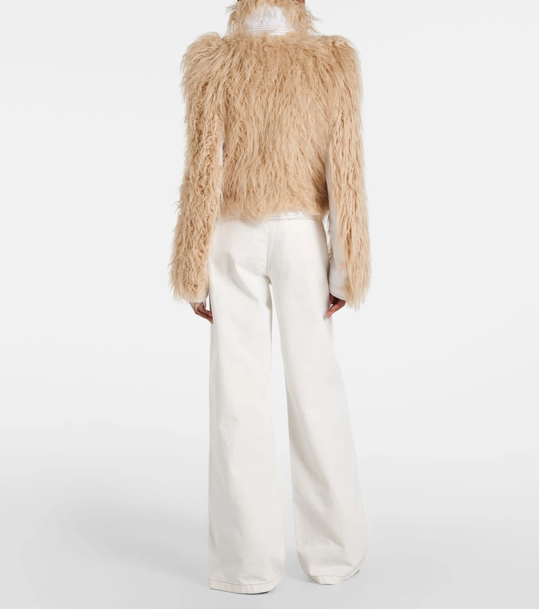Dries Van Noten - Faux fur jacket