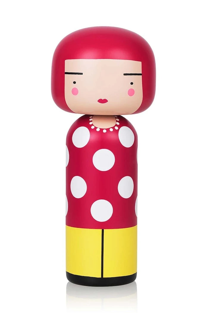 Кукла кокеши Lucie Kaas Dot Alder Wood