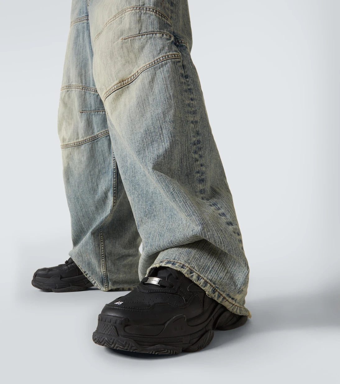 Balenciaga - George V wide-leg jeans