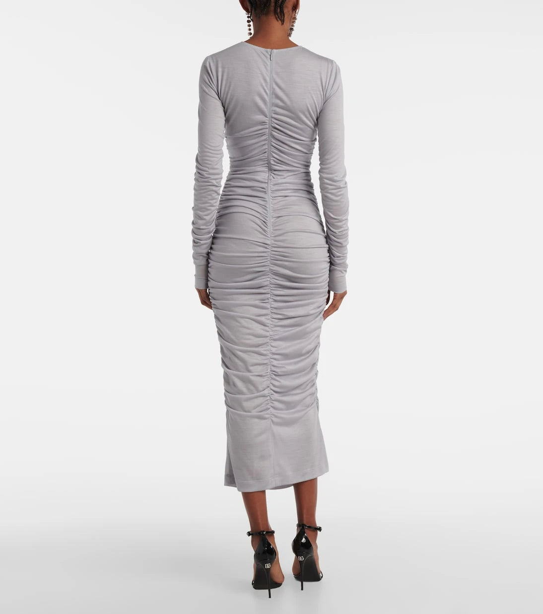 Dolce&Gabbana - Yün midi elbise