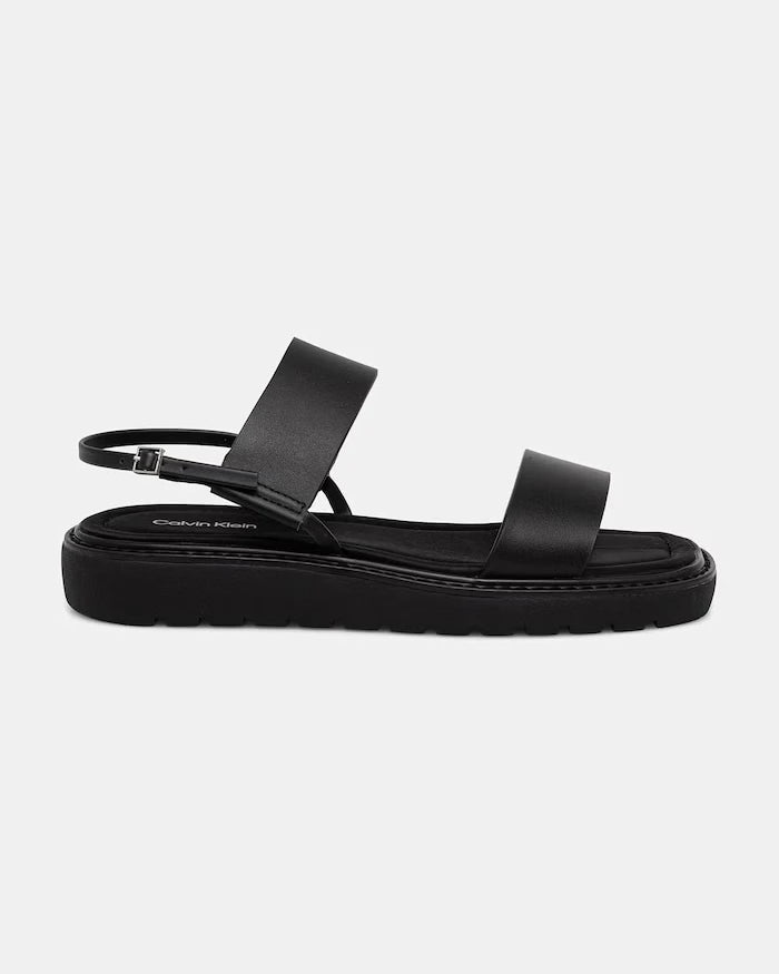 Calvin Klein Kadın Sandalet SQ MOLDED SANDAL SLIN LTH