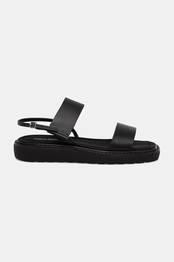 Calvin Klein сандали дамски SQ MOLDED SANDAL SLIN LTH