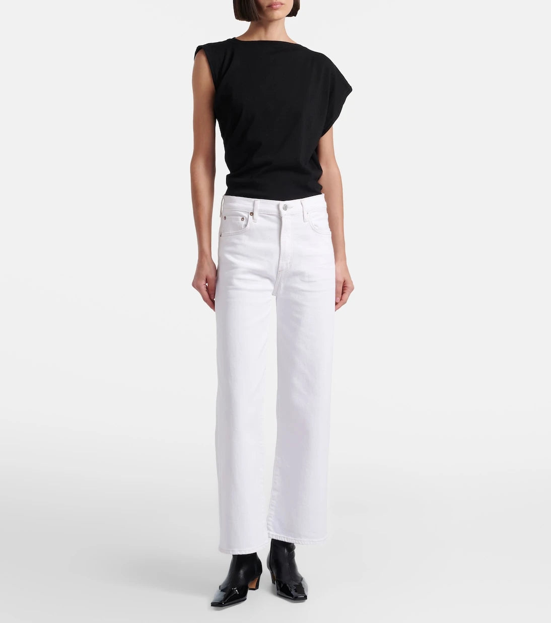 Agolde - Harper Crop wide-leg jeans
