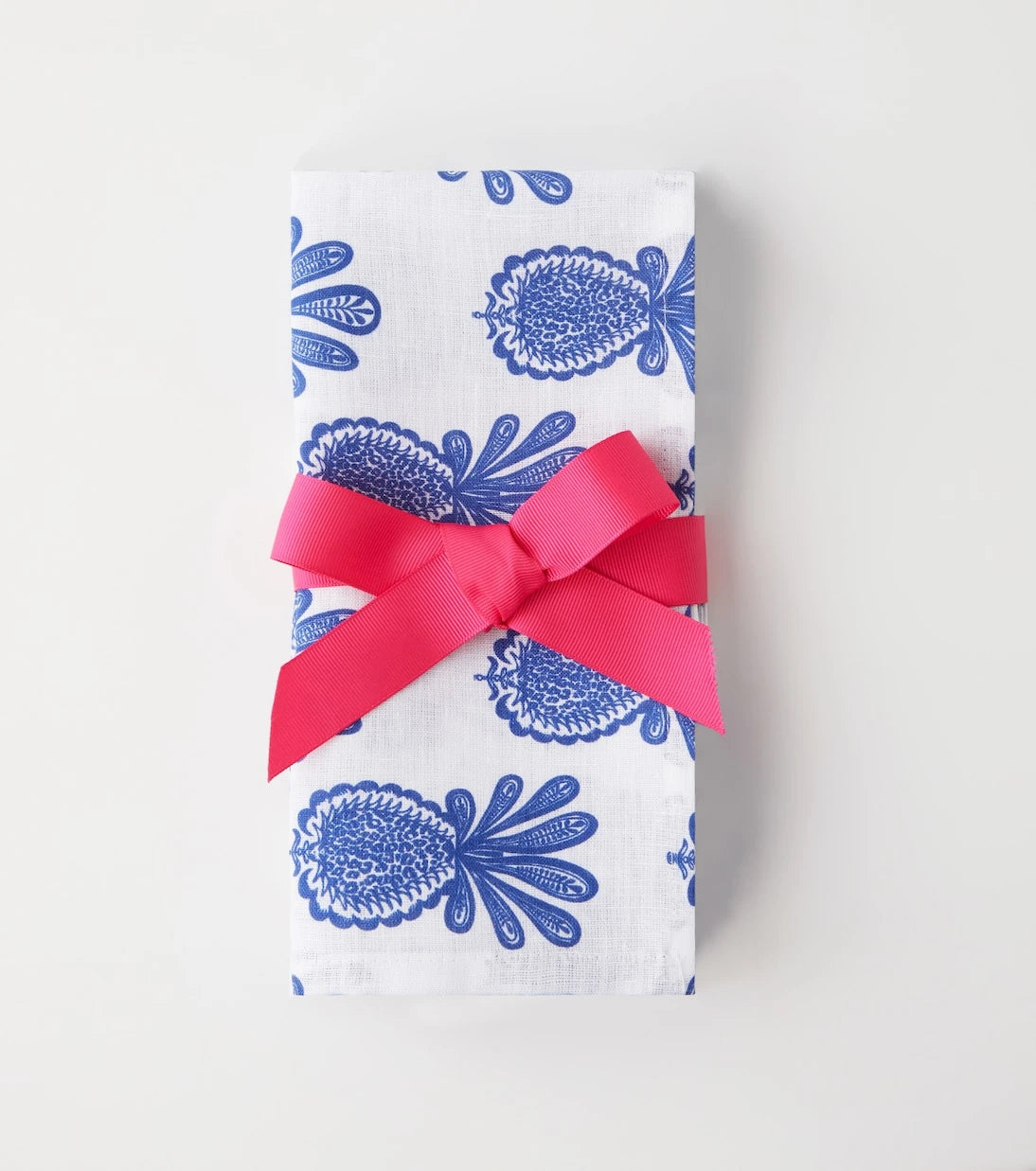 La DoubleJ - Large set of 6 printed linen napkins