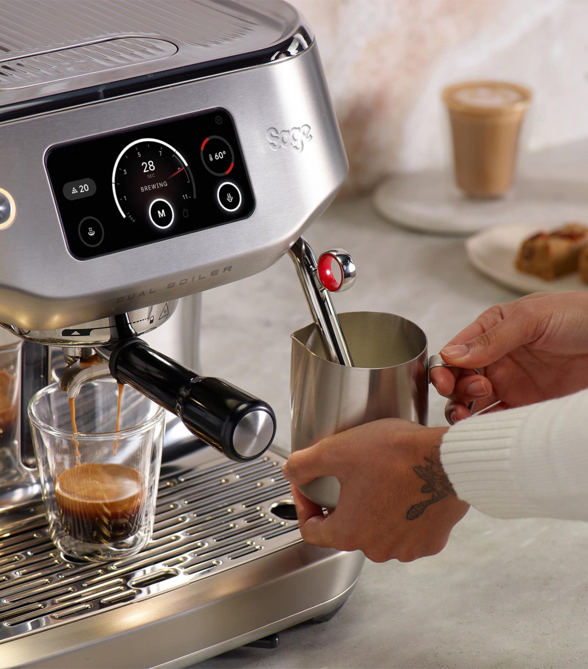 The Oracle Dual Boiler Espresso Machine