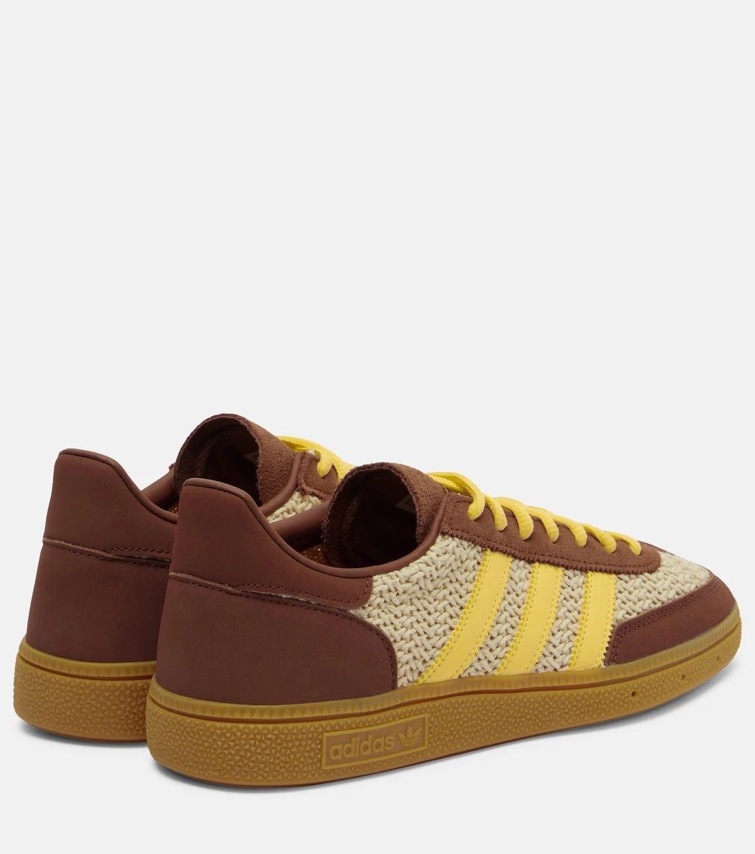 Adidas - Handball Spezial suede-trimmed sneakers