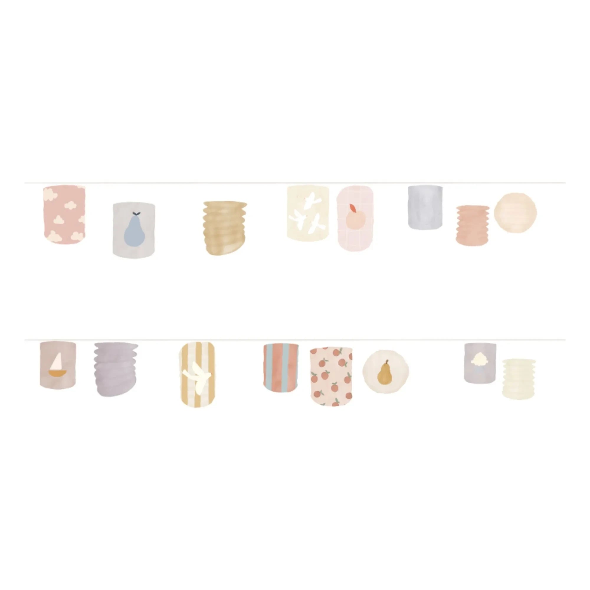 MIMI'lou - Frieze Lampions | Blue