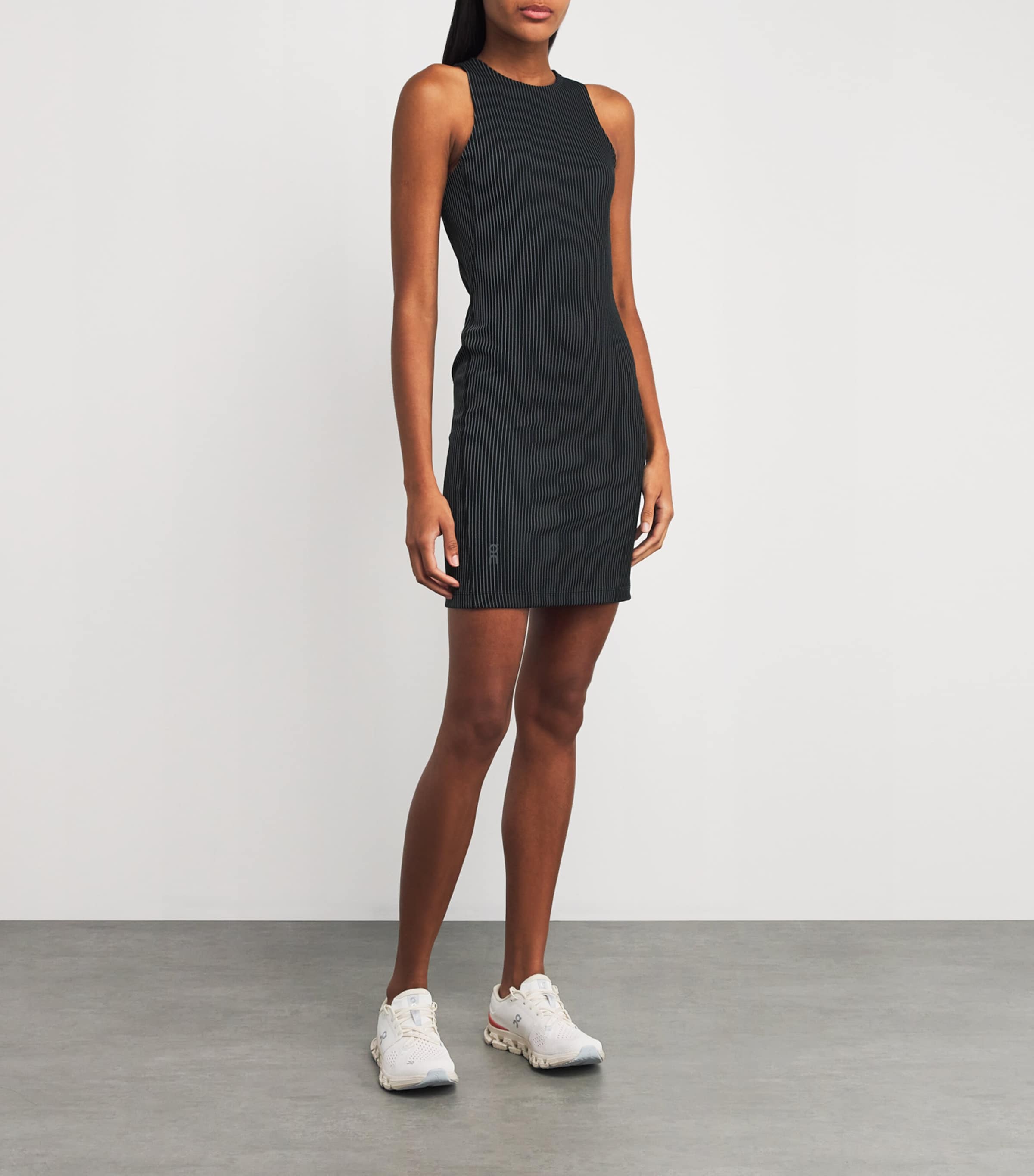 All-Day Ribbed Mini Dress BLACK | ROCK