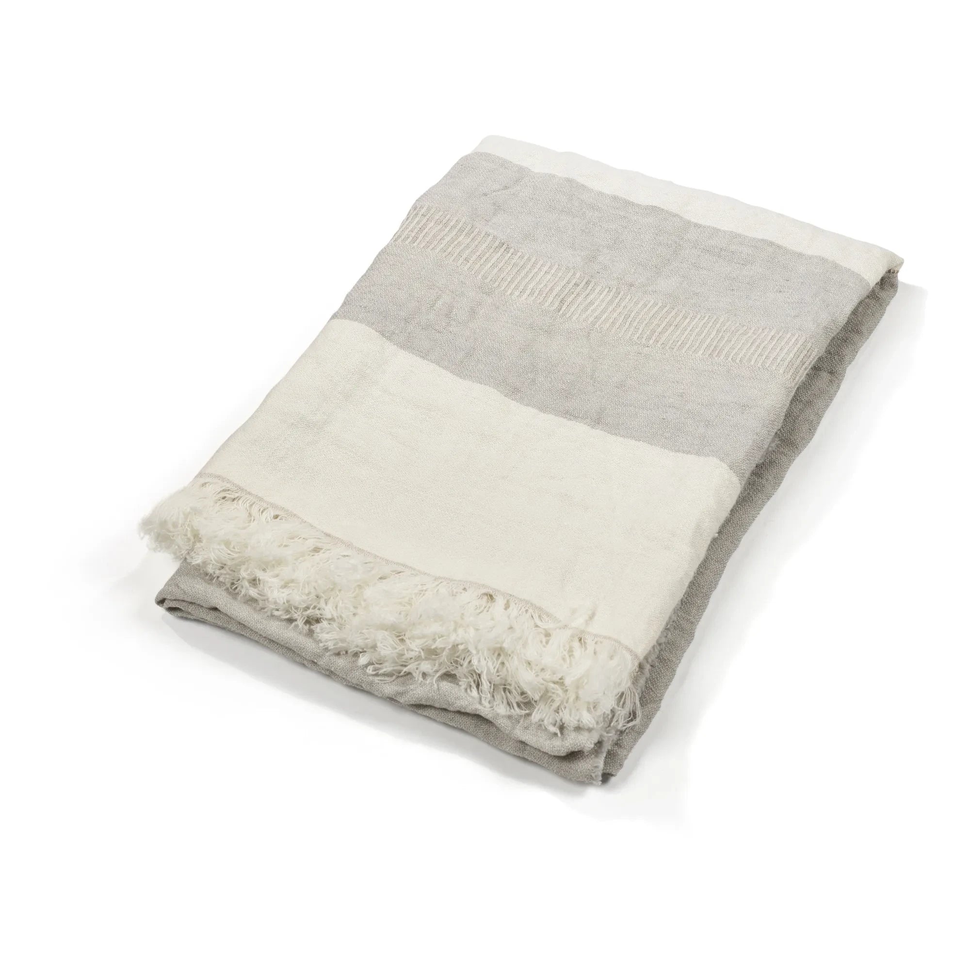 Libeco - Belgian Beach Towel | Light grey